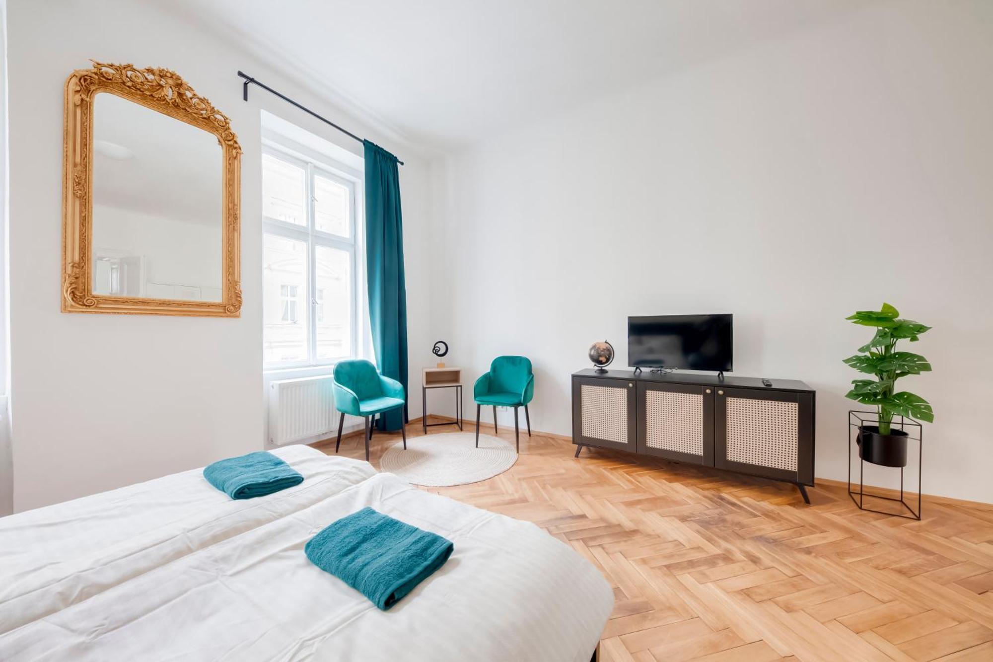 City Center Premium Apartment Prag Exteriör bild