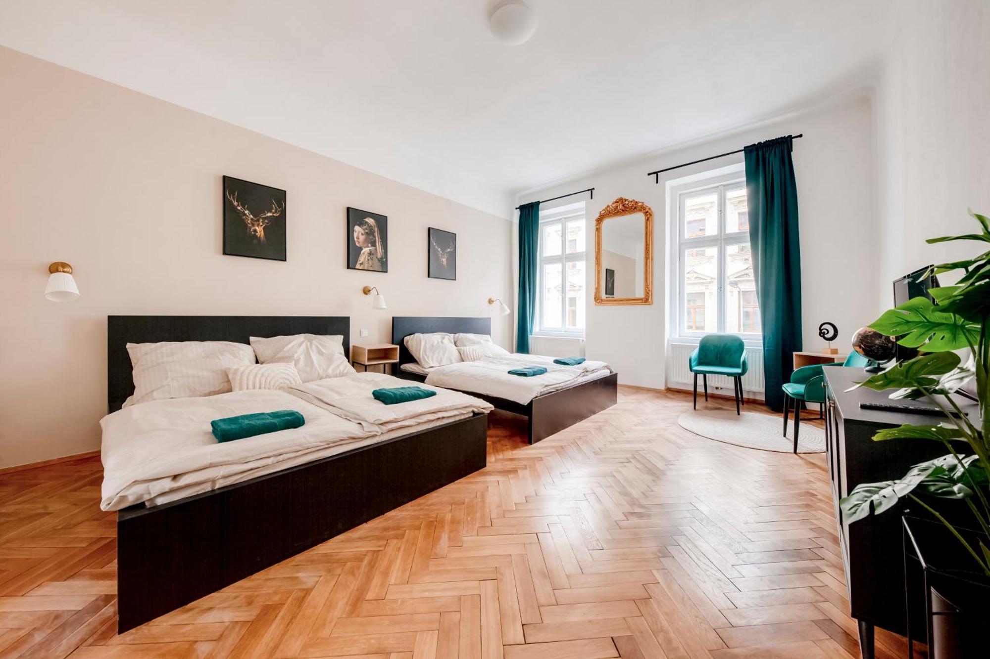 City Center Premium Apartment Prag Exteriör bild